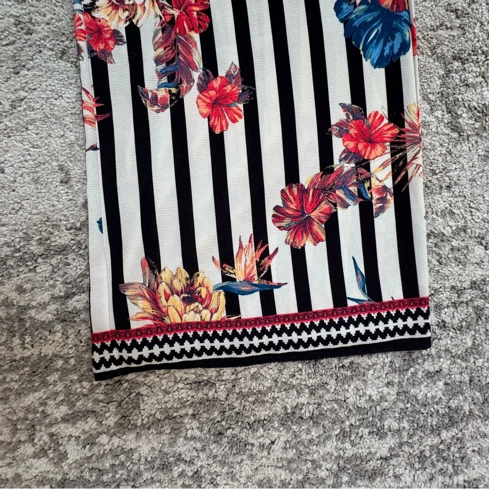 Womens Flying Tomato Boho Floral Wide-Leg Pants size large - Picture 3 of 4